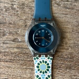 Swatch Dive In SFS 103 Flat Watch